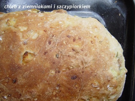 Weekendowa Piekarnia #76: Chleb z ziemniakami i szczypiorkiem
