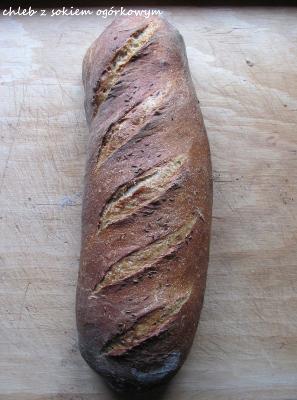 WBD 2012: chleb z sokiem z ogórków kiszonych i przyprawa do chleba