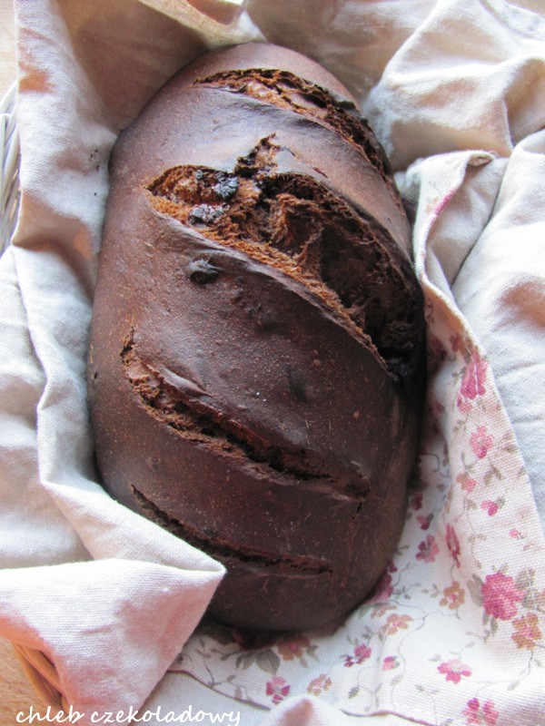 Chleb "w ciemno" (czekoladowy na zakwasie)