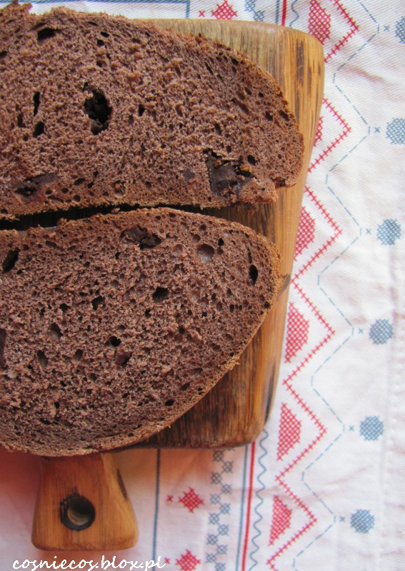 Chleb "w ciemno" (czekoladowy na zakwasie)