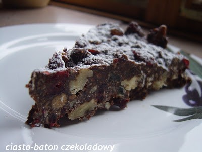 Ciasto-baton czekoladowy