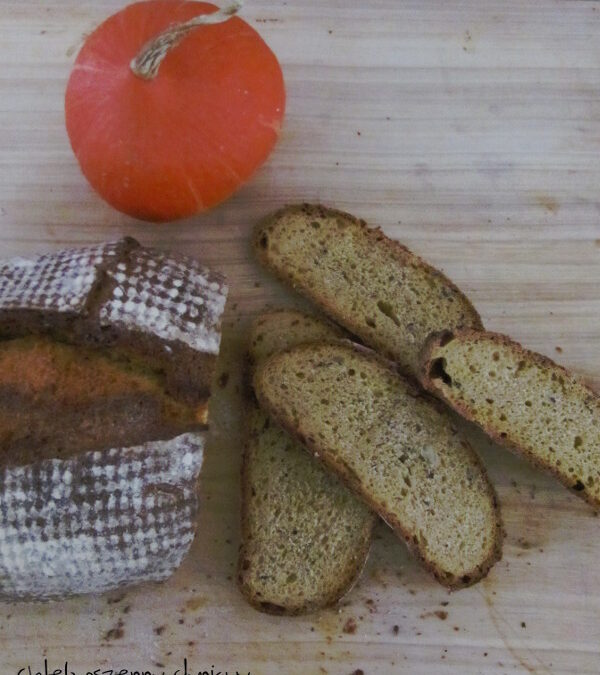 Chleb z dynią (na zakwasie)
